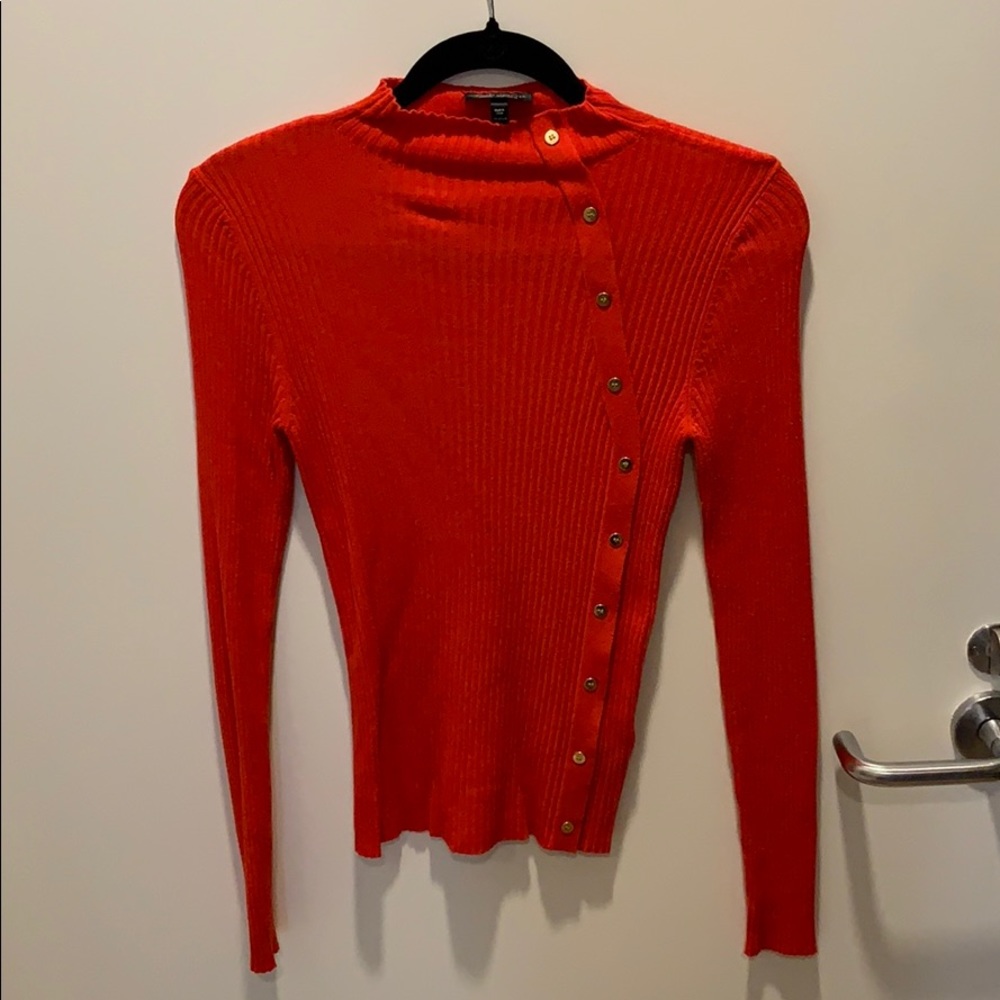 Topshop Side Button Rib Sweater - Picture 5 of 8